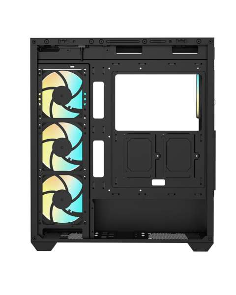 RaidMax i800 Chrome Tempered Glass Black