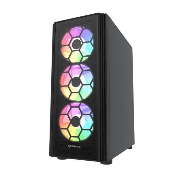 RaidMax V152 Tempered Glass White