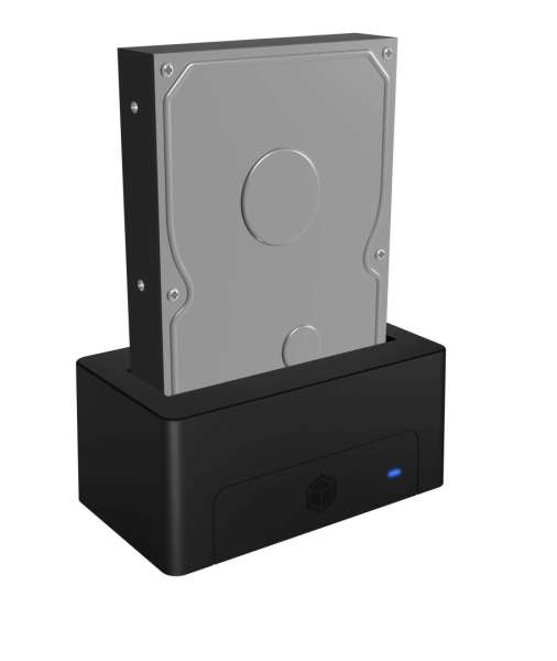 Raidsonic IB-1122-U3 DockingStation for 1x HDD/SSD with USB 3.2 Gen 1 Type-A interface