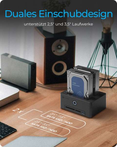 Raidsonic Icy Box IB-1233CL-CR Docking Station