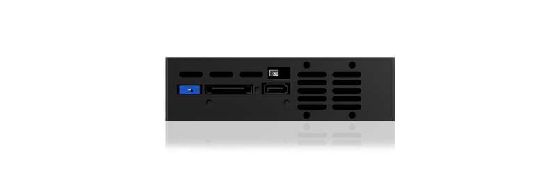 Raidsonic IcyBox IB-129SSK-B Mobile Rack for 3,5"/2,5" SATA/SAS HDD Black