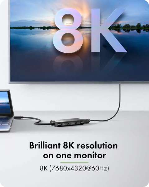Raidsonic IcyBox IB-AD1030-C Adapter USB-C to Triple HDMI 4K
