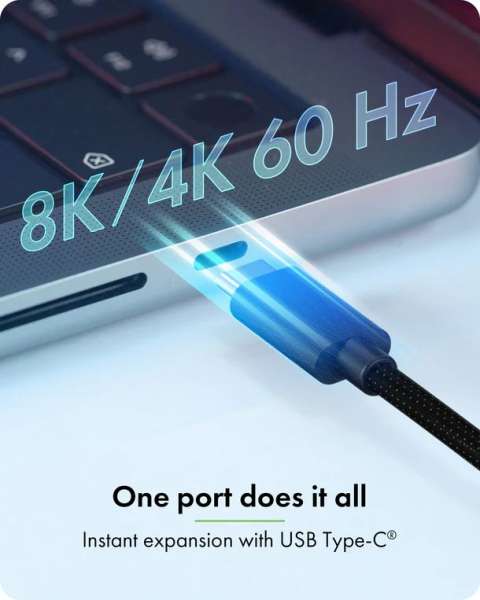 Raidsonic IcyBox IB-AD1030-C Adapter USB-C to Triple HDMI 4K