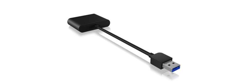 Raidsonic IcyBox IB-CR301-U3 USB3.0 External Card Reader Black
