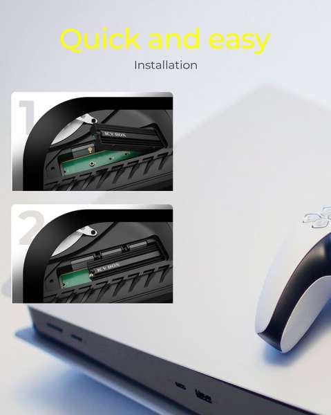 Raidsonic IcyBox IB-M2HS-PS5 Heat sink for PlayStation 5