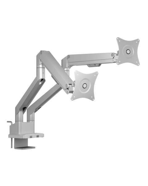 Raidsonic IcyBox IB-MS524-T Dual Monitor Stand Desk mounted 17"-32" Grey