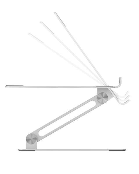 Raidsonic IcyBox IB-NH300 csúszásmentes és magasságban állítható Notebook Állvány Grey