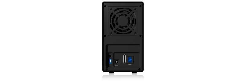 Raidsonic IcyBox IB-RD3620SU3 External dual RAID system for 3.5" SATA I/II/III HDD with USB 3.0 and eSATA