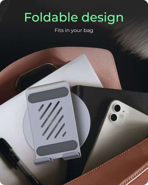Raidsonic IcyBox IB-TH201-R 360° Rotatable and Adjustable Smartphones and Tablet Stand for up to 12.9"
