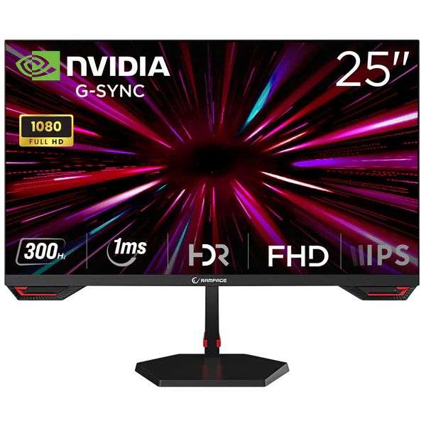 Rampage 24,5" CRIMSON CR25R300F IPS LED