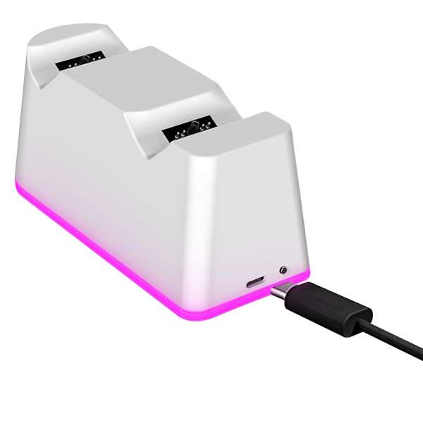Rampage RP-PS5 PS5 Dual Charge Stations White