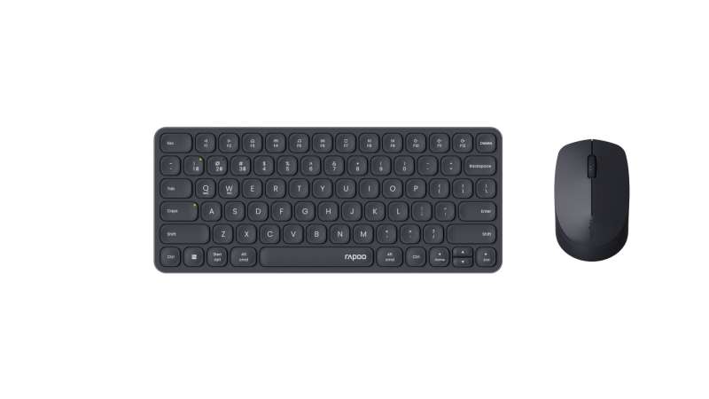 Rapoo 9010M Multi-mode Wireless Ultra-slim Desktop Combo Dark Grey HU