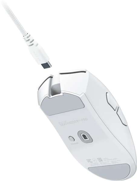 Razer Deathadder V4 Pro Wireless Mouse White