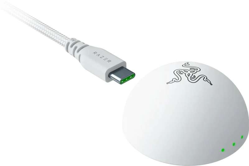 Razer Deathadder V4 Pro Wireless Mouse White