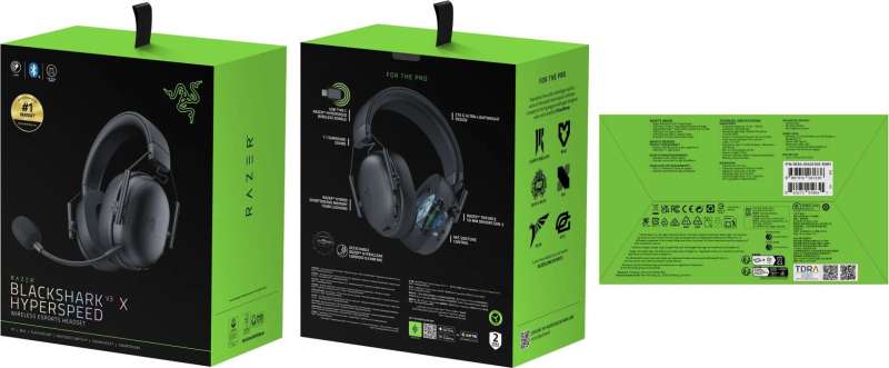 Razer BlackShark V3 X Hyperspeed Wireless Bluetooth Headset Black