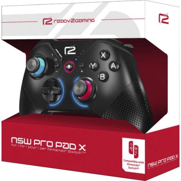 ready2gaming Pro Pad X Nintendo Switch Wireless Gamepad Black