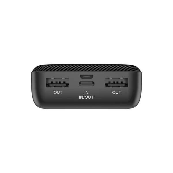 Realpower PB-10000 SE 10000mAh PowerBank Black