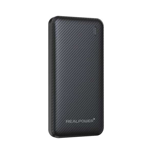 Realpower PB-10000 SSB 10000mAh PowerBank Black