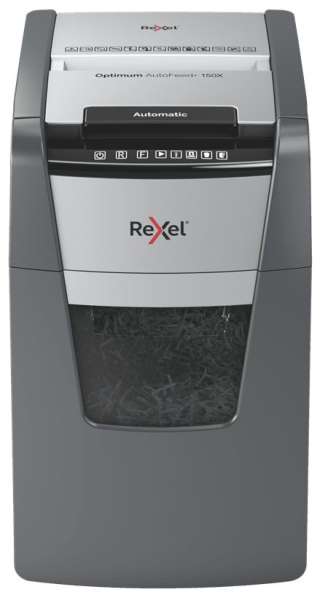 Rexel Optimum AutoFeed 150X Automata Iratmegsemmisítő Black