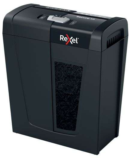 Rexel Secure X8 Iratmegsemmisítő Black