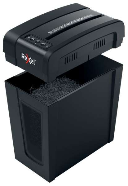 Rexel Secure X8-SL Whisper Shred Iratmegsemmisítő Black