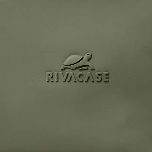 RivaCase 7826 ECO 17L Roll top backpack 14" Olive Green