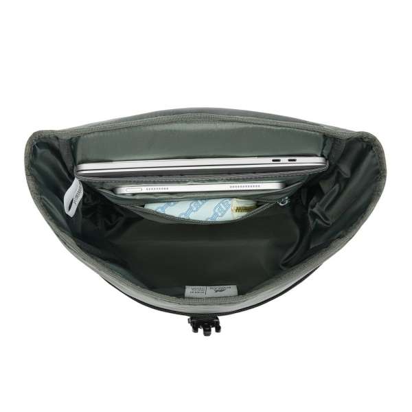 RivaCase 7826 ECO 17L Roll top Notebook Backpack 14" Black