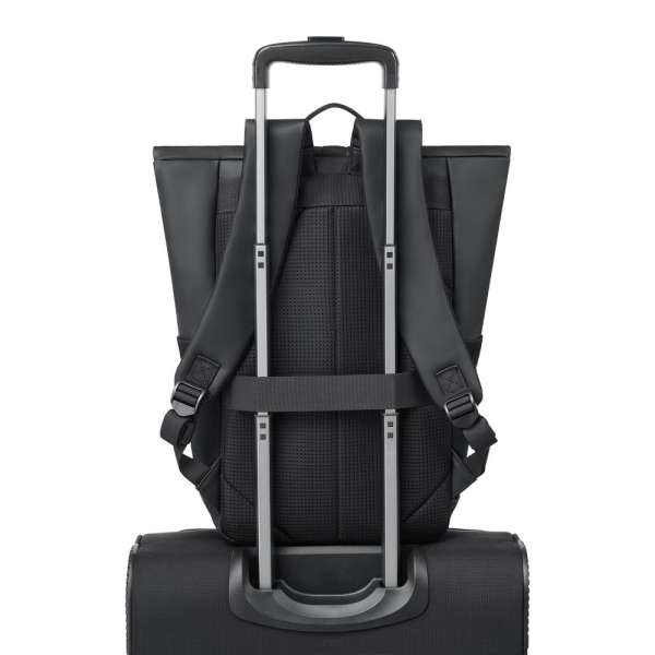 RivaCase 7826 ECO 17L Roll top Notebook Backpack 14" Black