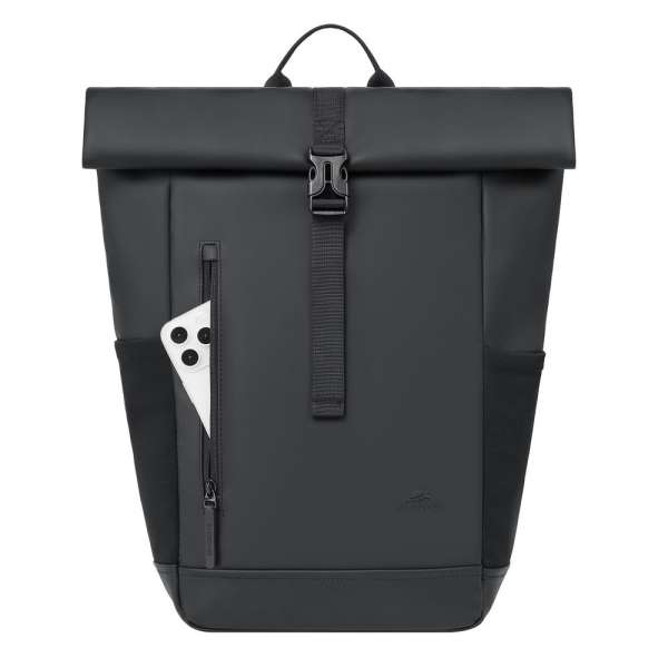 RivaCase 7826 ECO 17L Roll top Notebook Backpack 14" Black