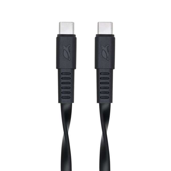 RivaCase PS6005 BK12 ENG Type-C / Type-C Cable, 1,2m Black