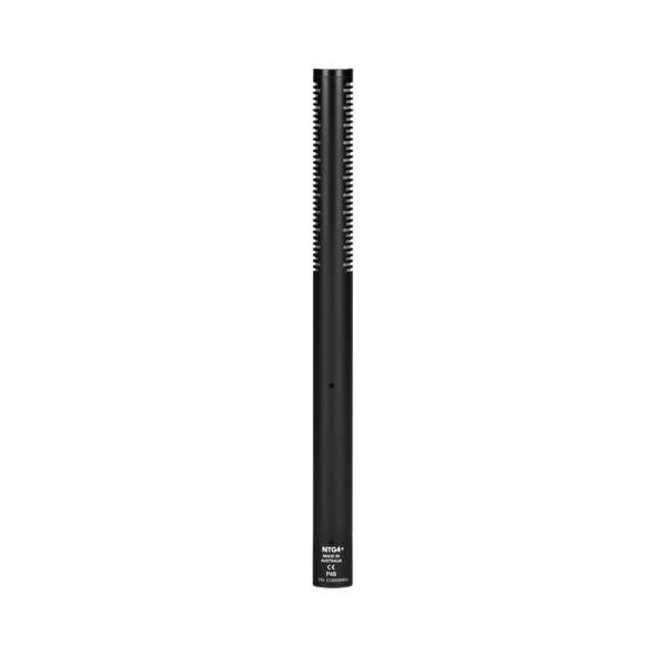 Rode NTG4+ Dual-powered Professional Shotgun Microphone Black