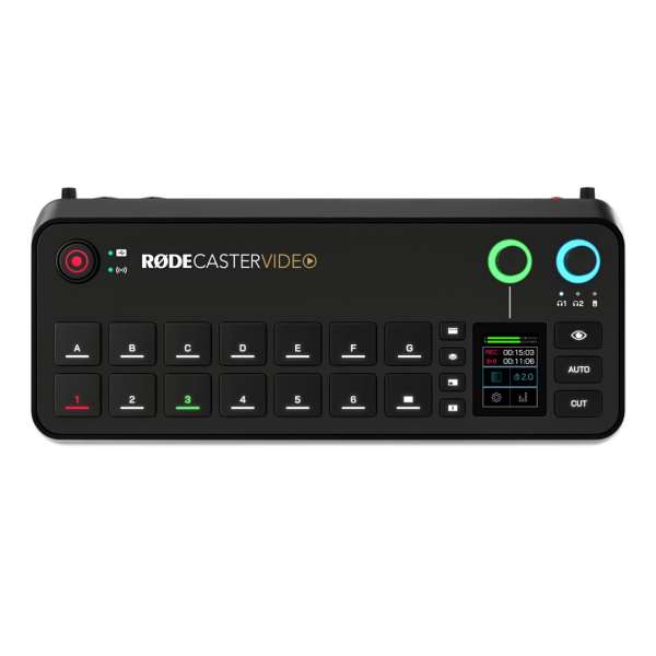 Rode RODECaster Video and Audio Production Console Black