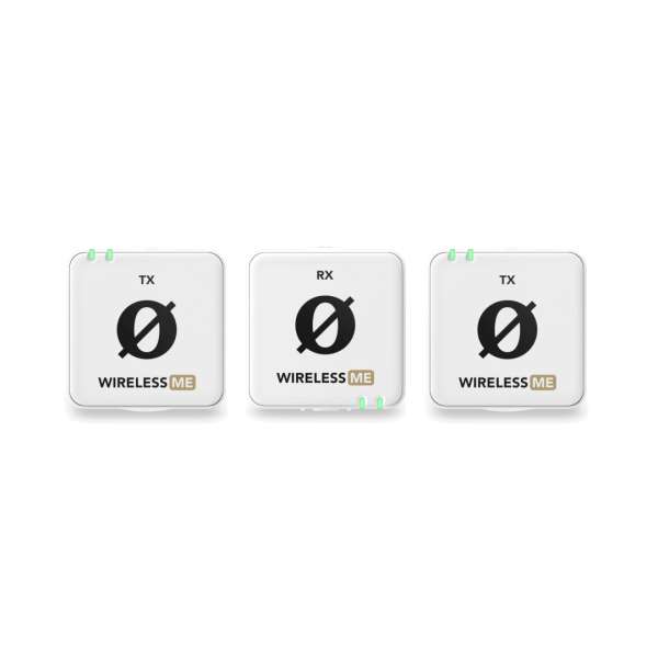 Rode Wireless ME Dual Compact Wireless Microphone System White