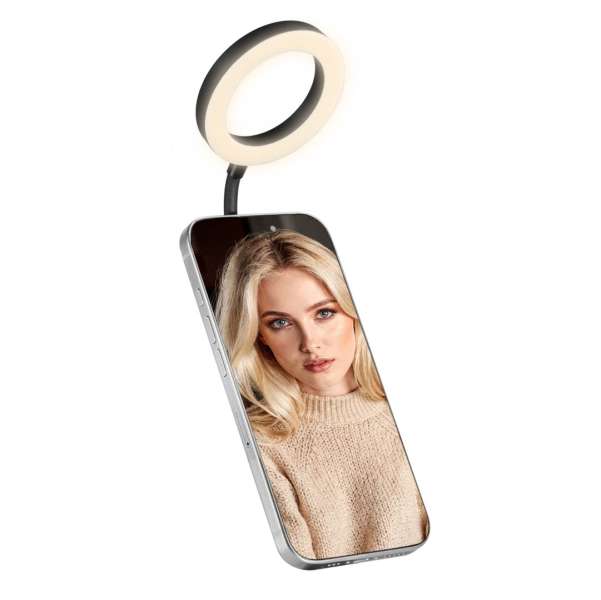 Rollei LUMIS Magnetic LED Ring Light for Selfies