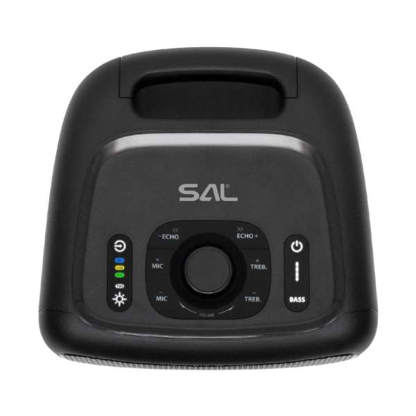 SAL BTCUBE hordozható Boombox Black