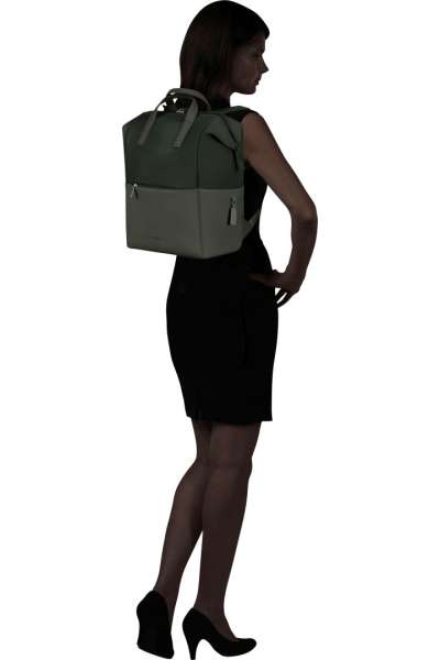Samsonite 4Pack Laptop Backpack Square 14,1" Forest Green