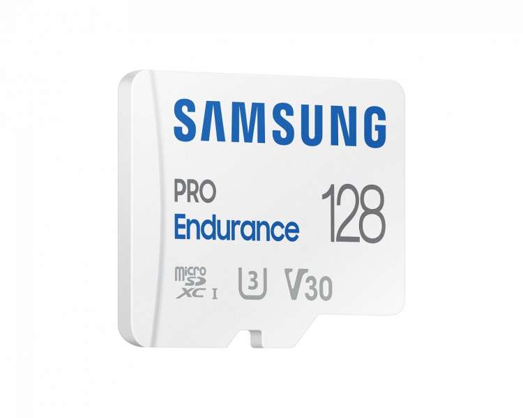 Samsung 128GB microSDXC Class10 U3 V30 PRO Endurance + adapterrel