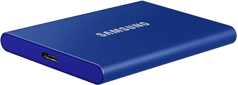 Samsung 1TB USB3.2/USB Type-C T7 Indigo Blue