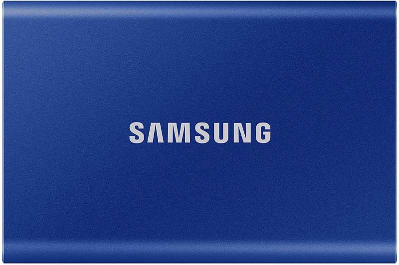 Samsung 1TB USB3.2/USB Type-C T7 Indigo Blue