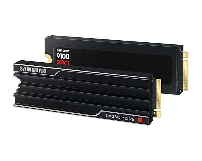 Samsung 1TB M.2 2280 NVMe 9100 Pro with Heatsink