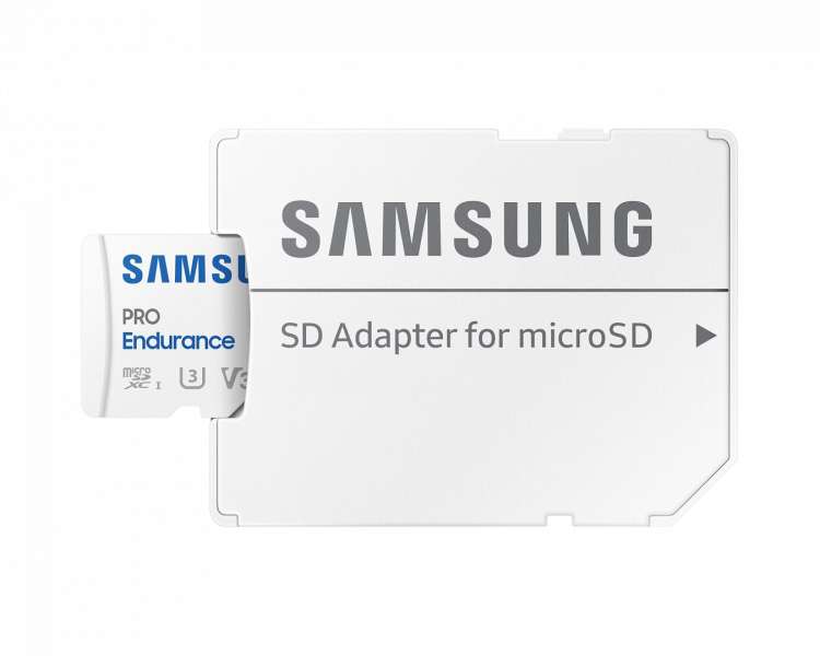 Samsung 256GB microSDXC Class10 U3 V30 PRO Endurance + adapterrel