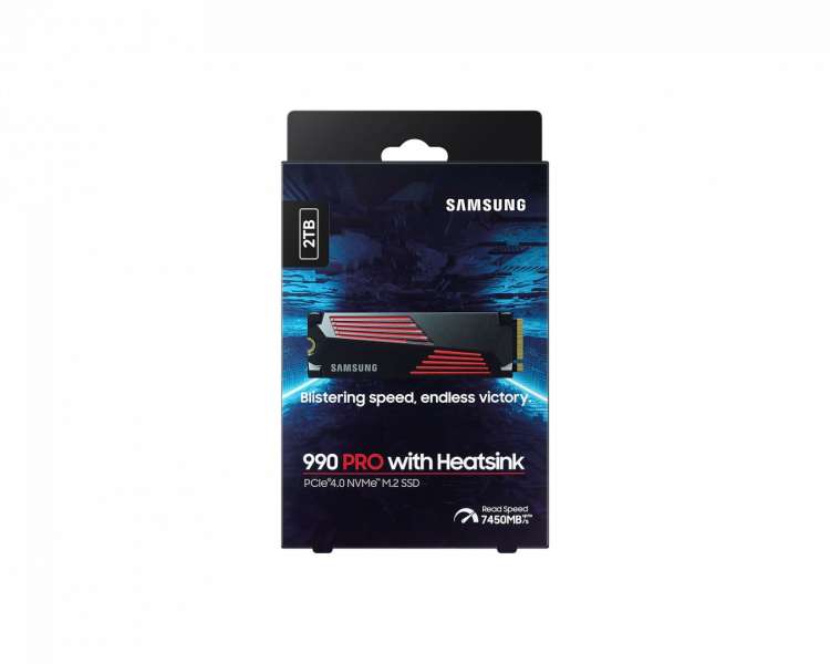 Samsung 2TB M.2 2280 NVMe 990 Pro with Heatsink
