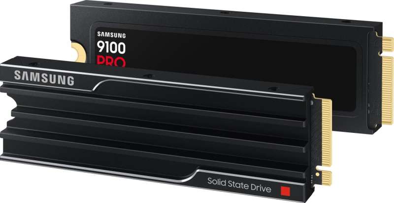 Samsung 4TB M.2 2280 NVMe 9100 Pro with Heatsink