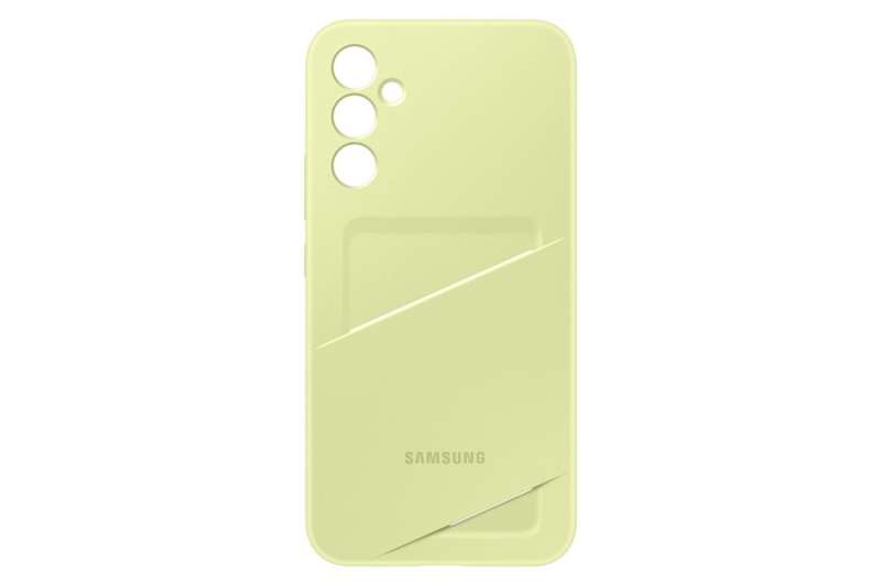Samsung Galaxy A34 Card Slot Case Lime