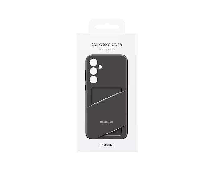 Samsung Galaxy A35 Card Slot Case Black