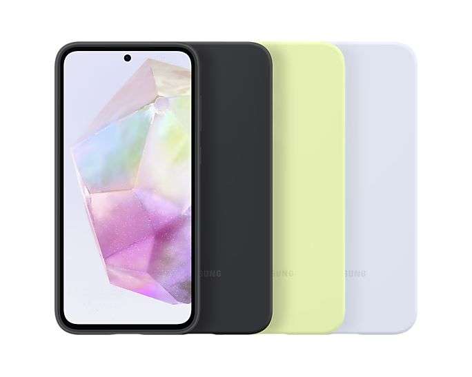 Samsung Galaxy A35 Silicone Case Black