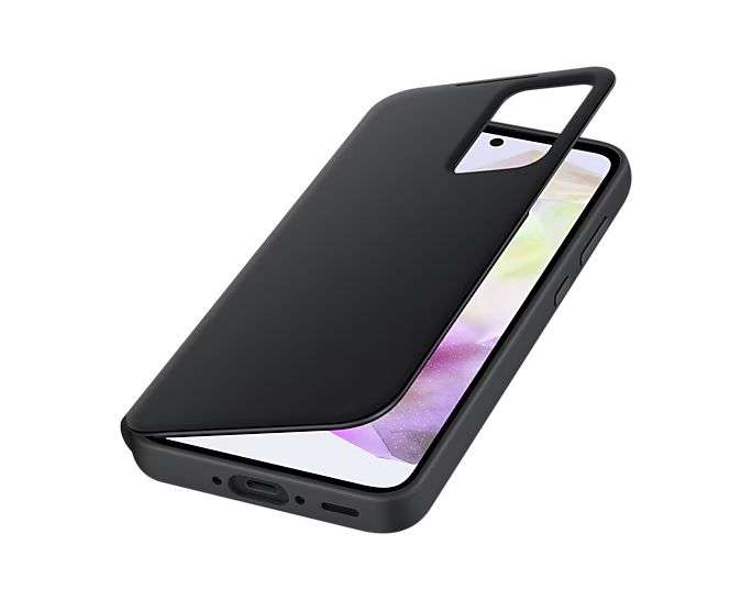 Samsung Galaxy A35 Smart View Wallet Case Black