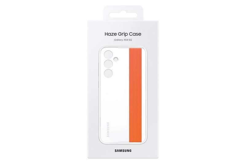 Samsung Galaxy A54 Haze Grip Case White
