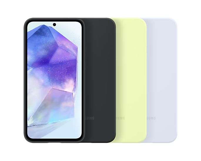 Samsung Galaxy A55 Silicone Case Black