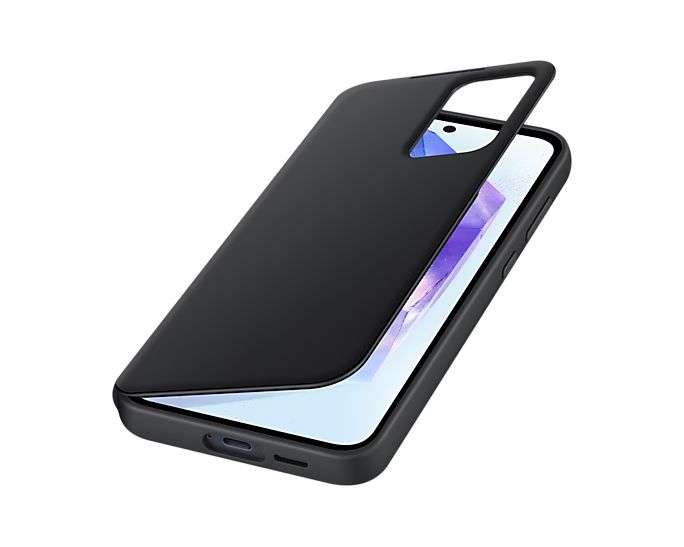Samsung Galaxy A55 Smart View Wallet Case Black